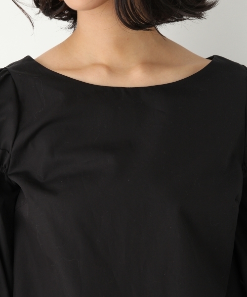 A part by(アパートバイ)の「Cフリルパフソデブラウス 751529 (シャツ/ブラウス・レディース・ブラック/ホワイト・FREE)」の9枚目の写真