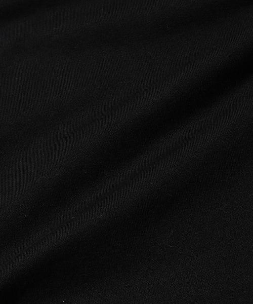 OLAF HUSSEIN（オラフハンセン）の「＜OLAF HUSSEIN＞ C/N SWEAT L/S/スウェット（スウェット・メンズ・ブラック/オレンジ・LARGE/MEDIUM）」の4枚目の写真