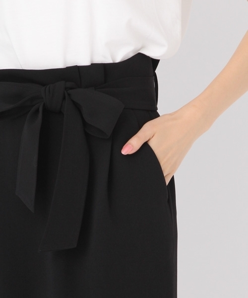 Andemiu（アンデミュウ）の「サイドスリットストレートスカート768099（スカート・レディース・ブラック/ブラウン/レッド/キャメル・MEDIUM/SMALL）」の18枚目の写真