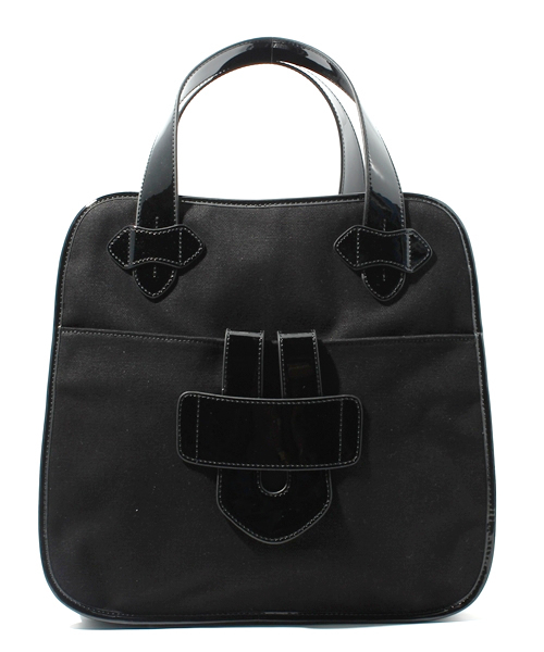 NANO universe（ナノユニバース）の「LBOD/Zelig Tote     Large Canvas（トートバッグ・レディース・ベージュ/ブラック・FREE）」の2枚目の写真