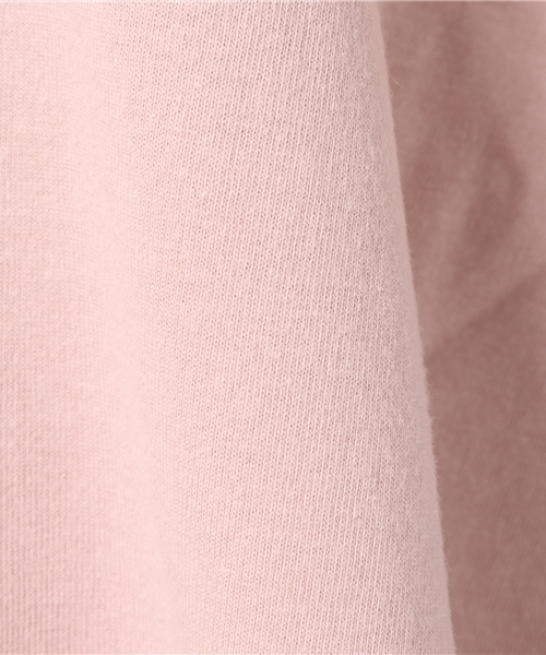 PUNYUS（プニュズ）の「クラッシュTシャツ（Tシャツ/カットソー・レディース・ワイン/ピンク/マスタード/スミクロ/ホワイト/ブラック・3/4）」の12枚目の写真