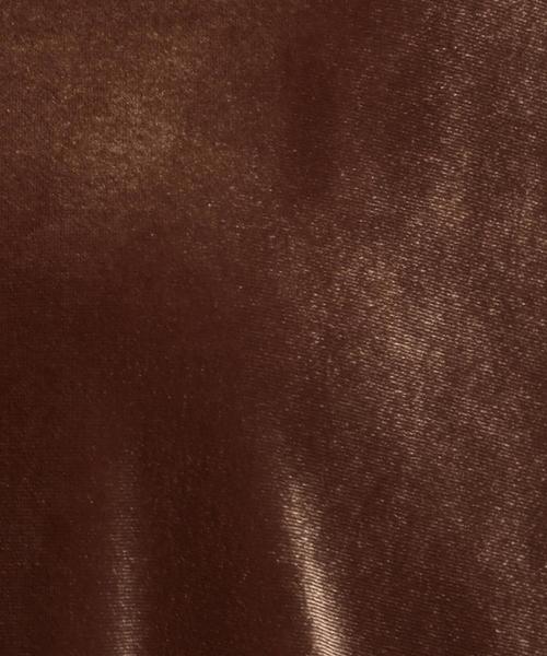 EN ROUTE（アンルート）の「ベロアキーネックスリットロングスリーブ ◆（Tシャツ/カットソー・レディース・オフホワイト/ブラック/ブラウン・FREE）」の18枚目の写真