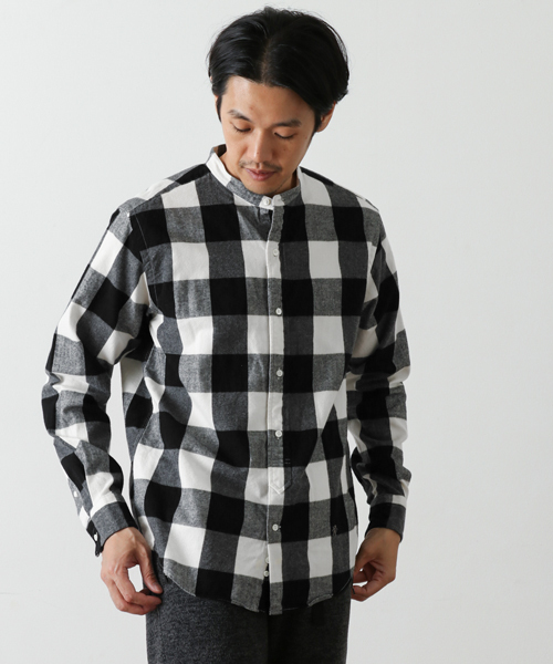Gymphlex ジムフレックス の Gymphlex 60 2ビエラ起毛チェックシャツ シャツ ブラウス Wear