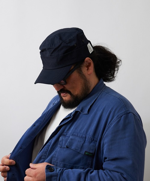 ANCHOR（アンカー）の「QUARTER GALLERY ネーム付きベルクロワークCAP