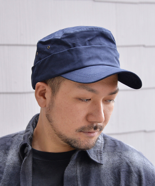 QUARTER GALLERY ネーム付きベルクロワークCAP（キャップ）｜ANCHOR