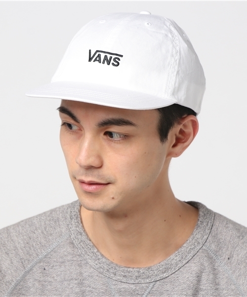 VANS(バンズ)の「WEGO/VANS ロングストラップLOWキャップ(キャップ・メンズ・サックスブルー/ピンク/ホワイト/ブラック・FREE)」の2枚目の写真
