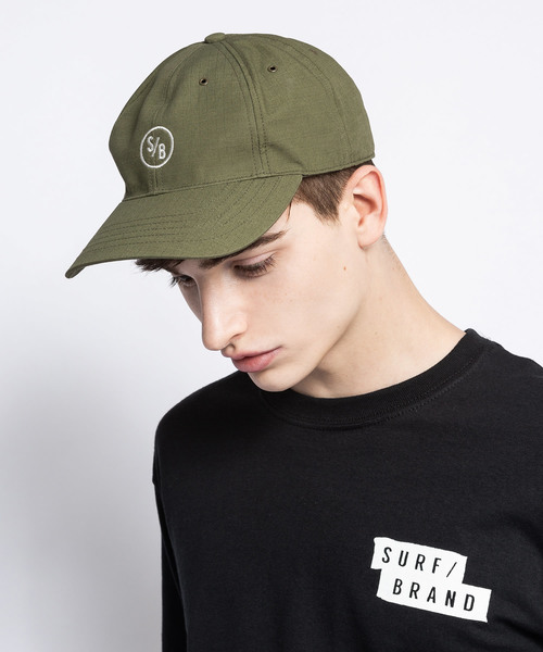 SURF/BRAND（サーフブランド）の「SURF/BRAND サーフブランド TEAM CAP SB18SS008（キャップ・メンズ・オリーブ/ブラック・ONE SIZE）」の18枚目の写真