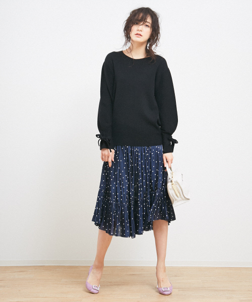 PICHE ABAHOUSE（ピシェ アバハウス）の「fluffy fitビジューバックルパンプス（パンプス・レディース・ピンク/グリーン/その他/ブラック/パープル・38/39/35/36/37/40/34）」の12枚目の写真