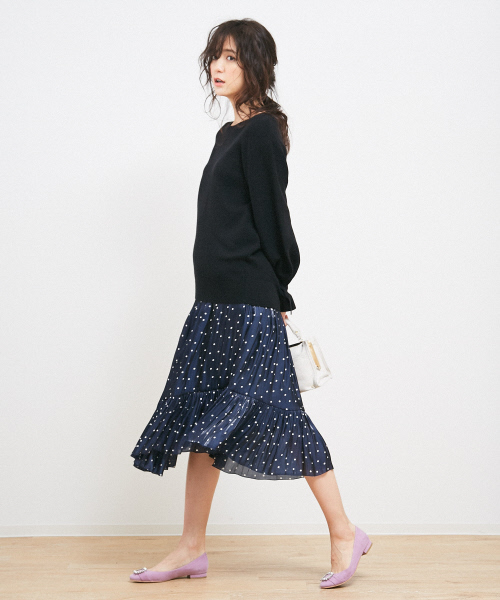 PICHE ABAHOUSE（ピシェ アバハウス）の「fluffy fitビジューバックルパンプス（パンプス・レディース・ピンク/グリーン/その他/ブラック/パープル・38/39/35/36/37/40/34）」の11枚目の写真