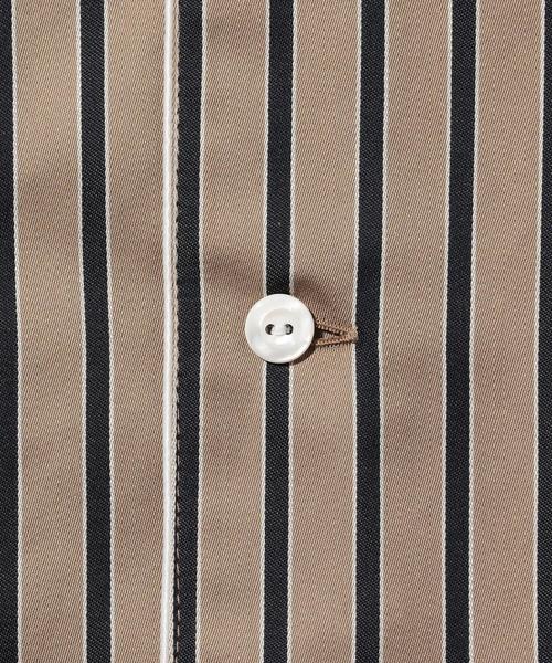 MONKEY TIME（モンキータイム）の「＜monkey time＞  STRIPE OPEN SHIRT/シャツ（シャツ/ブラウス・メンズ・ベージュ・SMALL/X-LARGE/LARGE/MEDIUM）」の11枚目の写真