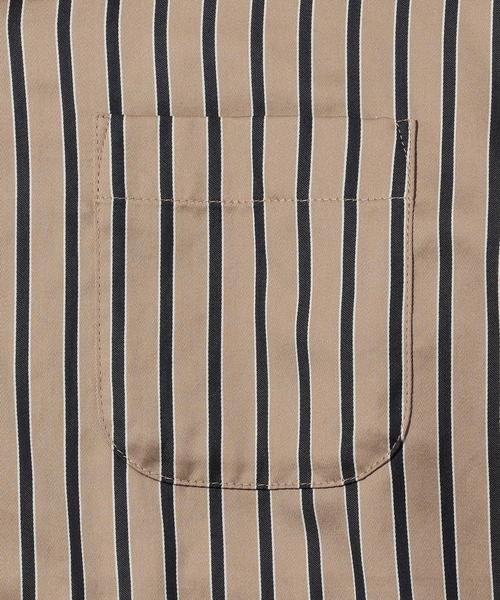 MONKEY TIME（モンキータイム）の「＜monkey time＞  STRIPE OPEN SHIRT/シャツ（シャツ/ブラウス・メンズ・ベージュ・SMALL/X-LARGE/LARGE/MEDIUM）」の12枚目の写真