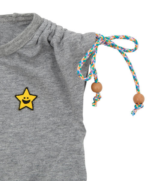 X-girl Stages（エックスガールステージス）の「PATCHWORK  DRESS (4T～7T)（ワンピース・キッズ・ネイビー/ピンク/レッド・4T/5T/6T/7T）」の6枚目の写真