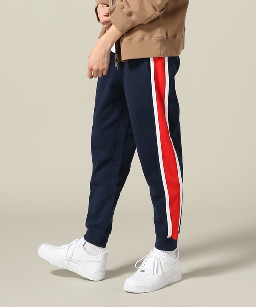 Champion（チャンピオン）の「◇Champion / チャンピオン SIDE LINE LONG PANTS（その他パンツ・メンズ・ブラック/ネイビー・MEDIUM/LARGE）」の2枚目の写真