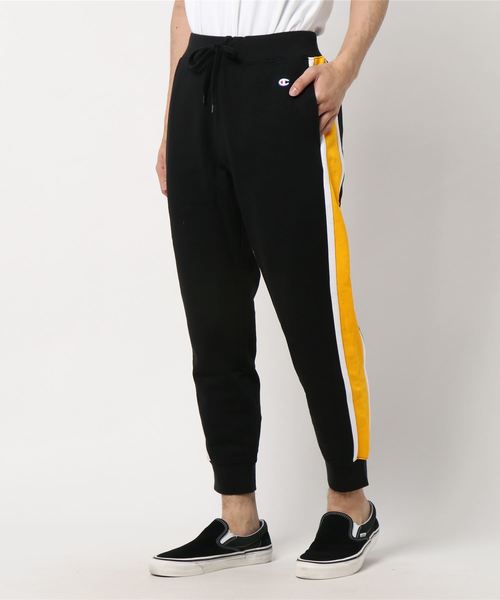 Champion（チャンピオン）の「◇Champion / チャンピオン SIDE LINE LONG PANTS（その他パンツ・メンズ・ブラック/ネイビー・MEDIUM/LARGE）」の6枚目の写真
