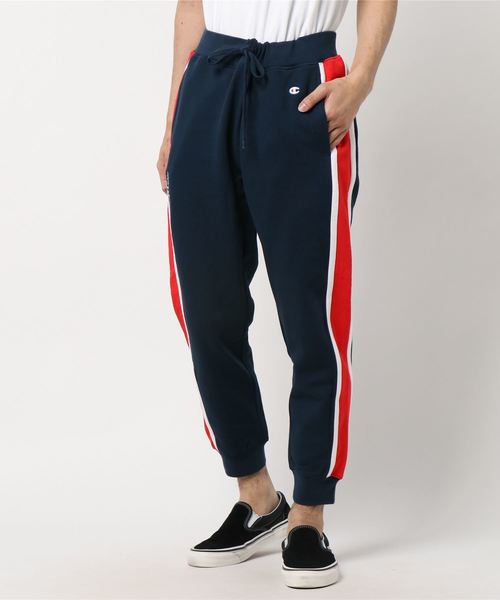 Champion（チャンピオン）の「◇Champion / チャンピオン SIDE LINE LONG PANTS（その他パンツ・メンズ・ブラック/ネイビー・MEDIUM/LARGE）」の7枚目の写真