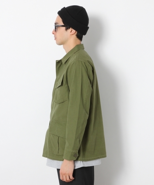 RAGEBLUE(レイジブルー)の「ファティーグジャケット/785797(ミリタリージャケット・メンズ・オリーブ・LARGE/MEDIUM)」の3枚目の写真