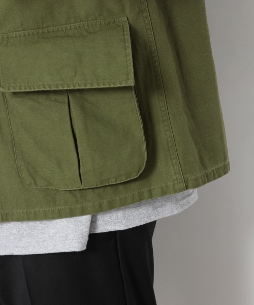 RAGEBLUE(レイジブルー)の「ファティーグジャケット/785797(ミリタリージャケット・メンズ・オリーブ・LARGE/MEDIUM)」の7枚目の写真