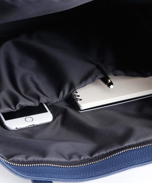 MONO-MART(モノマート)の「BASIC NEOLEATHER TOTEBAG/PVCレザートートバッグ(トートバッグ・メンズ・ブラック/ベージュ/ネイビー/アイボリー/キャメル/チャコール・FREE)」の12枚目の写真