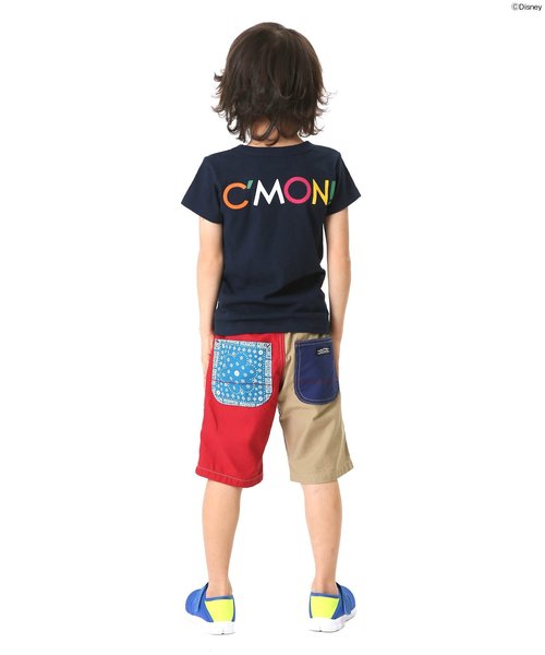 BREEZE（ブリーズ）の「Disney（ディズニー）ミッキーTシャツ（Tシャツ/カットソー・キッズ・ネイビー/ピンク/キナリ・100/110/120/130/140/80/90）」の13枚目の写真