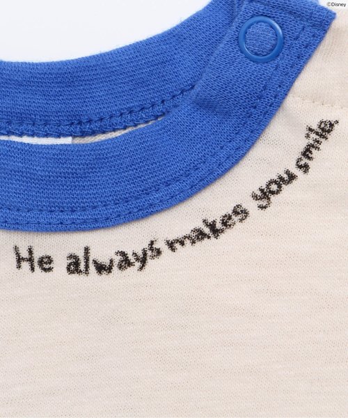 BREEZE（ブリーズ）の「Disney（ディズニー）ミッキーTシャツ（Tシャツ/カットソー・キッズ・ネイビー/ピンク/キナリ・100/110/120/130/140/80/90）」の5枚目の写真