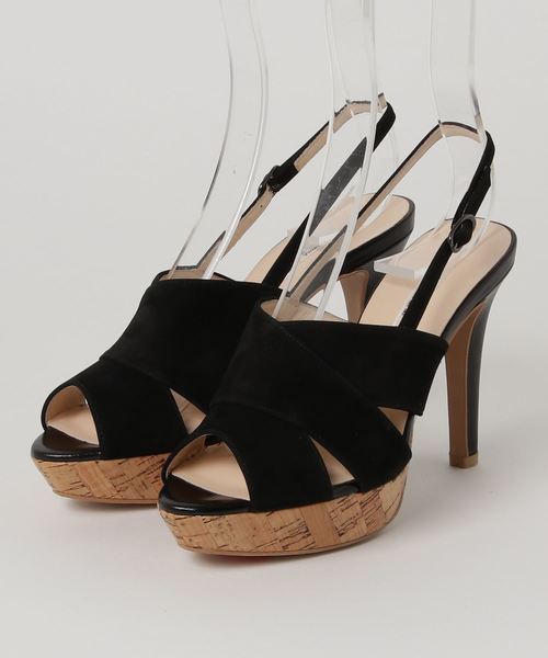 SEVEN TWELVE THIRTY（セヴントゥエルヴサーティー）の「バックストラップ厚底サンダル（サンダル・レディース・カーキ/ホワイト/ブラック/シルバー/ベージュ/グレイッシュベージュ・24.5cm/24cm/22cm/23cm/22.5cm/23.5cm）」の9枚目の写真