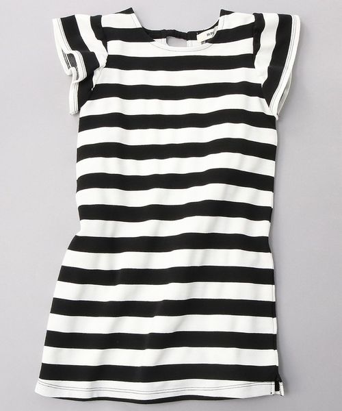 Right On ライトオン の Mps リップルボーダーワンピース ジュニアサイズ150 160cm ワンピース Wear