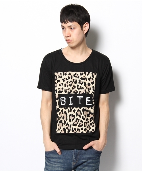 WEGO(ウィゴー)の「WEGO/BOXグラフィックTee(S)(Tシャツ/カットソー・メンズ・ホワイト/ブラック/ネイビー/杢グレー/ライトイエロー・LARGE/MEDIUM)」の3枚目の写真