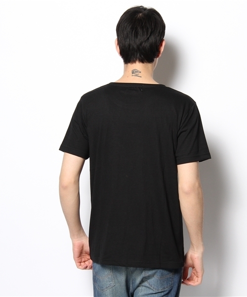 WEGO(ウィゴー)の「WEGO/BOXグラフィックTee(S)(Tシャツ/カットソー・メンズ・ホワイト/ブラック/ネイビー/杢グレー/ライトイエロー・LARGE/MEDIUM)」の8枚目の写真