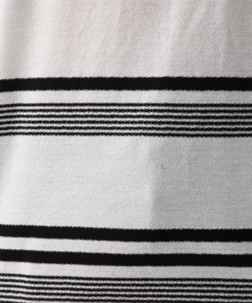 RAGEBLUE(レイジブルー)の「ナシジボーダーTシャツ/801670(Tシャツ/カットソー・メンズ・ホワイト/ダークブラウン/ネイビー/ブルー・SMALL/MEDIUM/LARGE)」の16枚目の写真