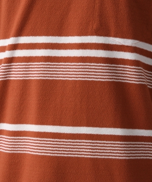 RAGEBLUE(レイジブルー)の「ナシジボーダーTシャツ/801670(Tシャツ/カットソー・メンズ・ホワイト/ダークブラウン/ネイビー/ブルー・SMALL/MEDIUM/LARGE)」の17枚目の写真