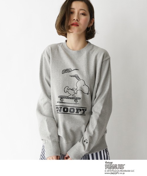 スケボー スウェット Peanuts ピーナッツ のファッション Tシャツ スウェット Peanuts ピーナッツ のスウェット Tシャツ ピーナッツ別注 セール ピーナッツ別注 スヌーピー スウェット 当店の記念日