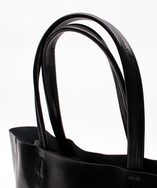 8(eight)(エイト)の「本革 レザー トートバッグ シンプル 大きめ(トートバッグ・メンズ・ブラック/ダークブラウン/ネイビー/レッド/カーキ/キャメル・FREE)」の16枚目の写真