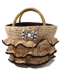 Another Edition | ◆joujou FRILL BAG(かごバッグ)