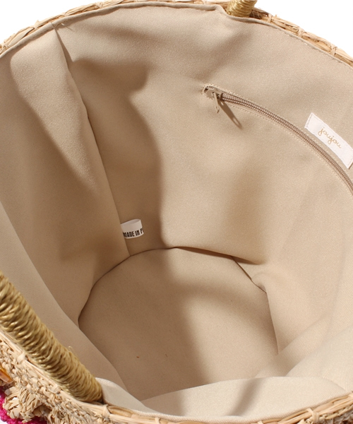 Another Edition（アナザーエディション）の「◆joujou FRILL BAG（かごバッグ・レディース・ブラック/その他1・フリー）」の8枚目の写真