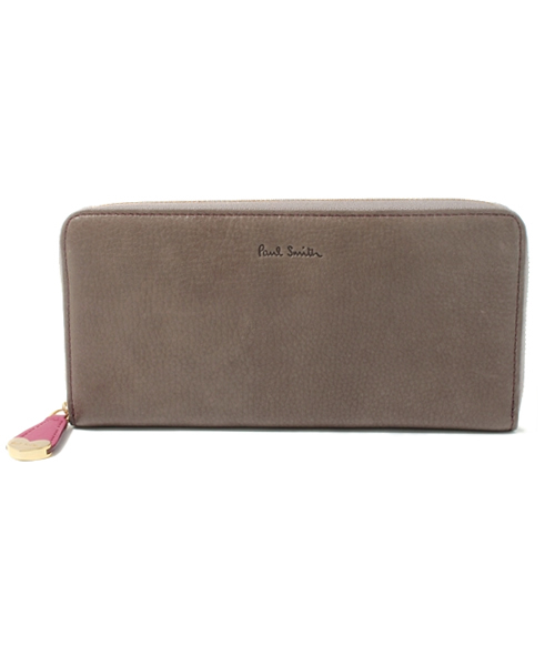 Paul Smith BLACK Paul by Paul Smith（ポールスミスブラック ポールバイポールスミス）の「ハートプル長財布（財布・レディース・グレー系/レッド系/ネイビー系/パープル系・F）」の2枚目の写真