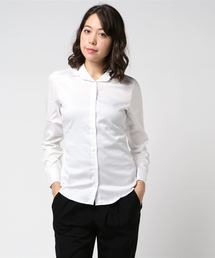 NARACAMICIE | コットンシャンブレー長袖シャツ(シャツ/ブラウス)