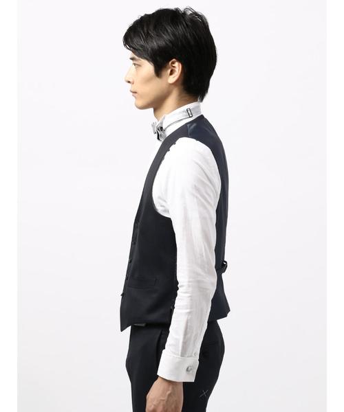 THE SUIT COMPANY（ザ・スーツカンパニー）の「＜FORMAL＞『CERIMONIA』リバーシブルジレ（ベスト・メンズ・ネイビー・S/M/LL/SS/L）」の8枚目の写真