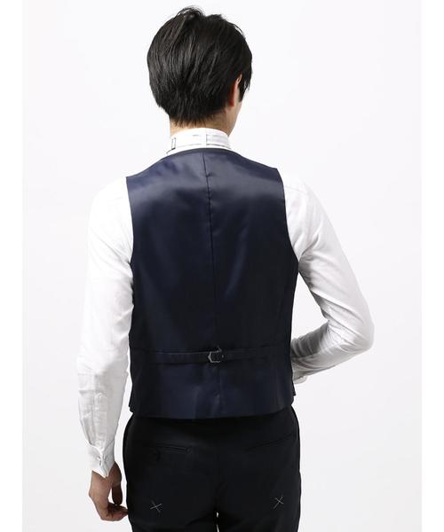 THE SUIT COMPANY（ザ・スーツカンパニー）の「＜FORMAL＞『CERIMONIA』リバーシブルジレ（ベスト・メンズ・ネイビー・S/M/LL/SS/L）」の7枚目の写真