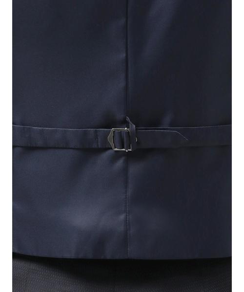 THE SUIT COMPANY（ザ・スーツカンパニー）の「＜FORMAL＞『CERIMONIA』リバーシブルジレ（ベスト・メンズ・ネイビー・S/M/LL/SS/L）」の4枚目の写真