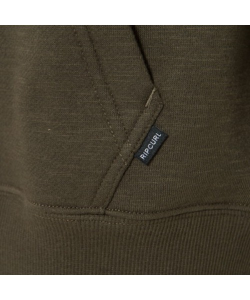 rip curl(リップカール)の「【RIP CURL リップカール】パーカー/プルオーバー ボックスロゴ(パーカー・メンズ・ブラック/カーキ/カモフラージュ・MEDIUM/LARGE/X-LARGE)」の10枚目の写真
