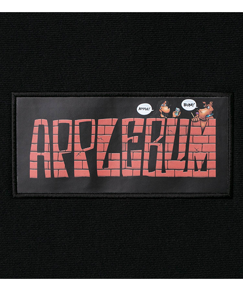 APPLEBUM（アップルバム）の「"Joe Cool"Logo Sweat Parka（パーカー・メンズ・ブラック/ヘザーグレー・S/M/L/XL/XXL）」の4枚目の写真