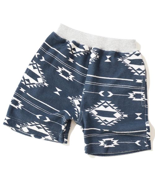 devirock（デビロック）の「総柄裏使いハーフパンツ（その他パンツ・キッズ・ターコイズブルー/ブルー系その他/ブルー系その他2/ホワイト系その他/カモフラージュ/グリーン系その他/ブルー系その他3/ブルー系その他4/ホワイト×ネイビー/ホワイト×ブラック・150cm/120cm/140cm/110cm/160cm/100cm/130cm）」の18枚目の写真