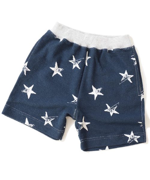 devirock（デビロック）の「総柄裏使いハーフパンツ（その他パンツ・キッズ・ターコイズブルー/ブルー系その他/ブルー系その他2/ホワイト系その他/カモフラージュ/グリーン系その他/ブルー系その他3/ブルー系その他4/ホワイト×ネイビー/ホワイト×ブラック・150cm/120cm/140cm/110cm/160cm/100cm/130cm）」の22枚目の写真