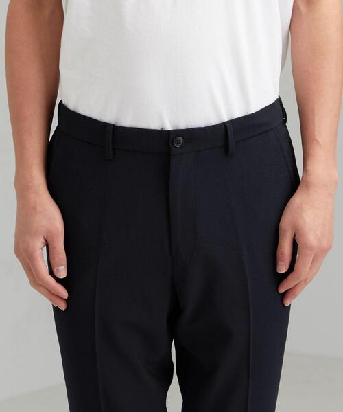 green label relaxing（グリーンレーベルリラクシング）の「NM◆CH ウォッシャブル サッカー N/UP 9分丈 パンツ ＜機能性生地＞（その他パンツ・メンズ・ネイビー/ブラウン・SMALL/MEDIUM/LARGE/X-LARGE/XX-LARGE/X-SMALL）」の15枚目の写真