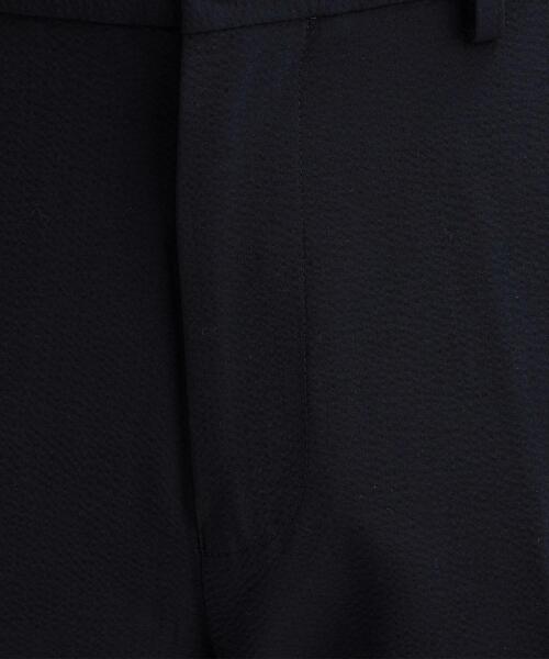 green label relaxing（グリーンレーベルリラクシング）の「NM◆CH ウォッシャブル サッカー N/UP 9分丈 パンツ ＜機能性生地＞（その他パンツ・メンズ・ネイビー/ブラウン・SMALL/MEDIUM/LARGE/X-LARGE/XX-LARGE/X-SMALL）」の4枚目の写真