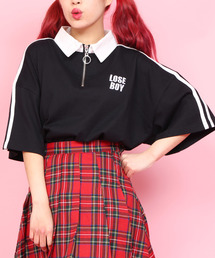 WC/2ラインビッグラガーTシャツ