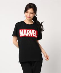 【MARVEL/マーベル】サガラロゴTシャツ/レディース Tシャツ 半袖
