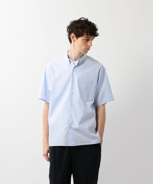 新品★＜Steven Alan＞ リバティ シングルニードル シャツ LOOSE STEVEN ALAN シャツ 「Steven Alan」 リバティ シングルニードル