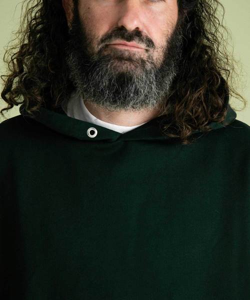 UNITED TOKYO(ユナイテッドトウキョウ)の「ハード裏毛ハーフスリーブパーカー(パーカー・メンズ・グリーン/ネイビー/サックスブルー・1/2/3)」の8枚目の写真