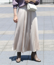 DouDou | プリーツサテンスカート(スカート)